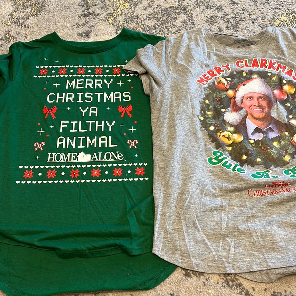 Home alone and Christmas Vacation shirts